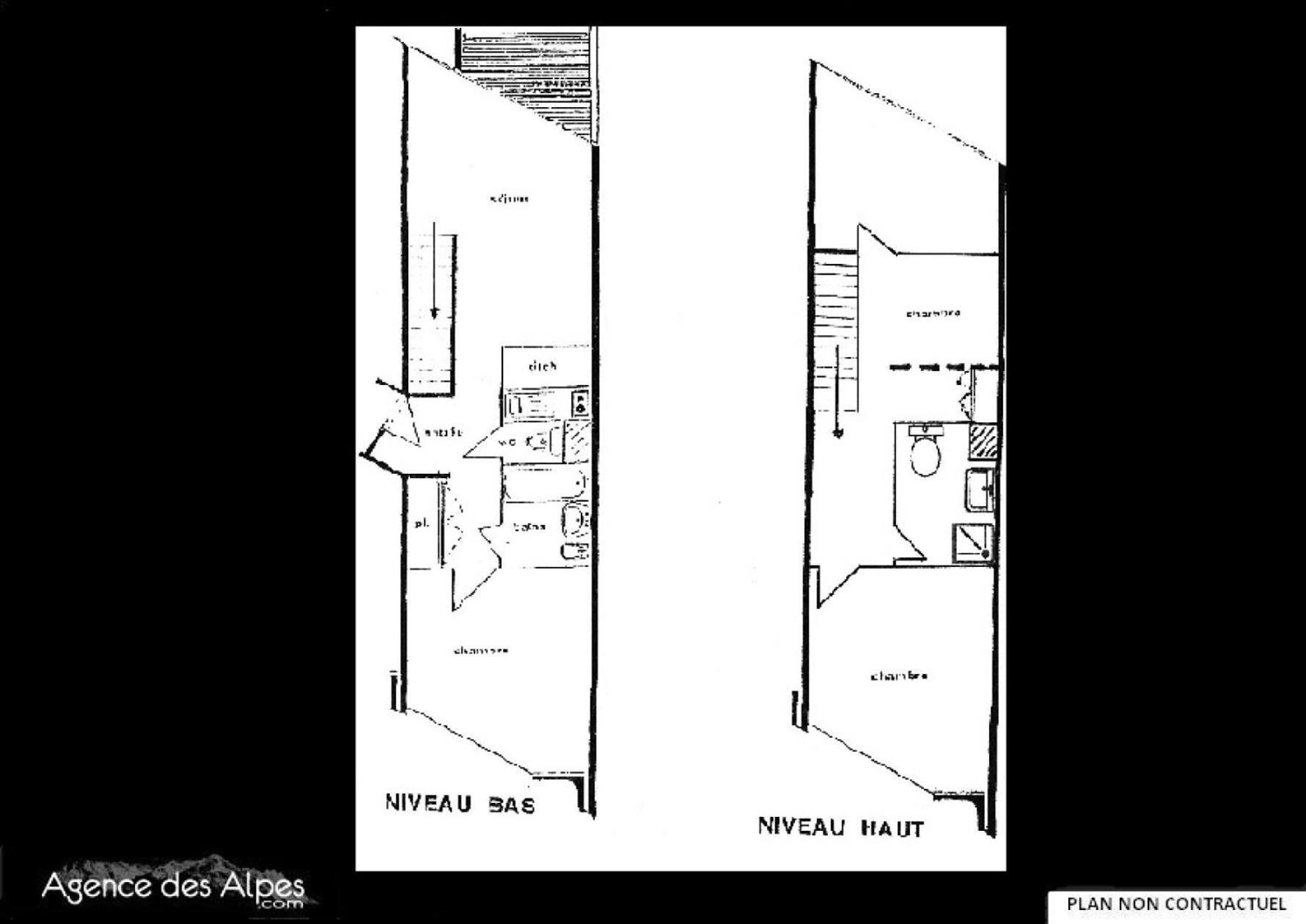 Residence Grande Masse - Duplex Mezzanine 8 Personnes Aux Menuires Mae-4384 Saint-Martin-de-Belleville Exterior photo